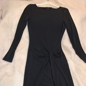 Michael Kors long Sleeve black cocktail dress